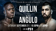 PBC Boxing : Peter Quillin vs Alfredo Angulo 9/21/2019