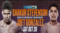 LIVE Top Rank – Shakur Stevenson vs Joet Gonzal