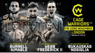 Cage Warriors 111 London : 22 Nov 2019