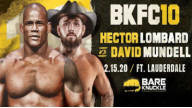 BKFC 10 Hector Lombard vs David Mundell