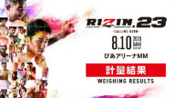 Rizin 23 – MMA – (10 August 2020) Full Replay Online