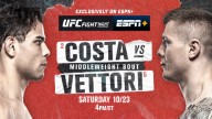 UFC Fight Night 196: Costa vs. Vettori 10/23/21 Live Stream Replay