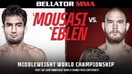 Watch Bellator 282: Mousasi vs. Eblen 6/24/22