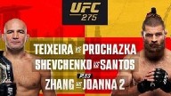 Watch UFC 275: Teixeira vs. Prochazka PPV 6/11/22