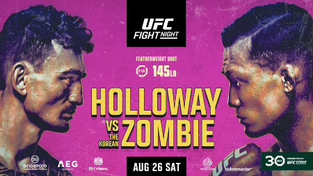 UFC Fight Night 225 Holloway vs The Korean Zombie