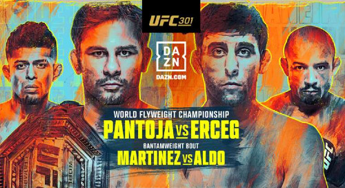 UFC 301 Pantoja vs Erceg